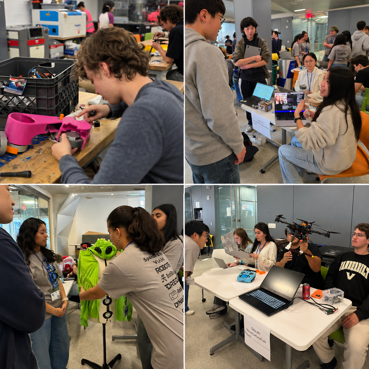 MakeCU 2025 participants and projects